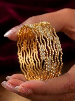Gold Plated Bangles